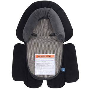 lot 2132 image: COOLBEBE Upgraded 3-in-1 Babybody Support for Newborn Infant Toddler - Extra Soft Car Seat Insert Cushion Pad, Perfect for Carseats, Strollers, Swings, Black