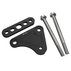 lot 2145 image: Bevinsee LS Idler Pulley Relocation Bracket for LS1 LS2 LS3 Intake Swap 4.8L 5.3L 6.0L Aluminum LS Vortec Truck Alternator Power Steering Bracket