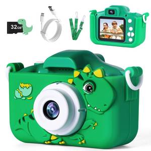 lot 2148 image: Kids Camera Toys for 3-12 Year Old Boys Girls,Toddler Camera 1080P Birthday Christmas Gifts for Grandkids,Toys for 4 5 6 7 8 9 10 11 Year Old Kids with 32G SD Card