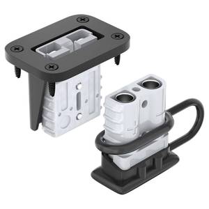 lot 2216 image: RVBOATPAT 2PCS 50Amp Battery Quick ConnectDisconnect Connector,6 to 12 Gauge Battery Cable Connector, Wire Harness Plug Kit 12 to 36V for Car Winch Trailer