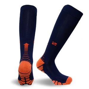 lot 4259 image: Vitalsox Original Performance Graduated Compression Socks for Men & Women �� MarineOrange, XL �� Stimulates Circulation, Improves Oxygen Delivery, Arch Support Athletic Compression Socks