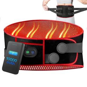lot 4298 image: F&G Cordless Heating Massage Belt,Heating Pad for Back with 3 Heat 5 Vibration,10,000mAh Battery,Relieve Back Pain and Cramps,Portable Lower Back Massager,Gifts for Women Men Mom Dad
