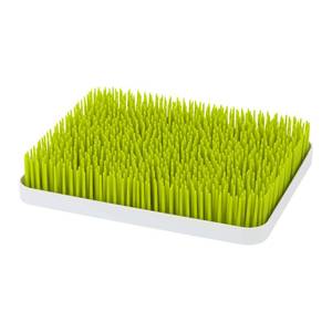 lot 5738 image: Boon Lawn Countertop Baby Bottle Drying Rack with Antimicrobial Tray - Spring Green - Bottle Rack and Organizer - Baby Feeding Essentials - 13.5 x 11 x 2.5 - 1 Count