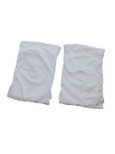 lot 5760 image: Two pillowcases color white 29x19 in