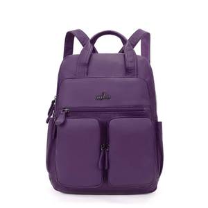 lot 6126 image: Angel Kiss Backpack Purse for Women Soft Washed Leather Multi Pocket Casual Travel Backpacks��
