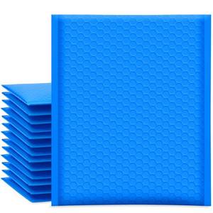 lot 11482 image: UCGOU Bubble Mailers 8.5x12 Inch Blue 25 Pack Usable Size 8.5x11 Poly Padded Envelopes #2 Medium Mailing Opaque Packaging Postal Self Seal Waterproof Boutique Shipping Bags for Clothes Makeup