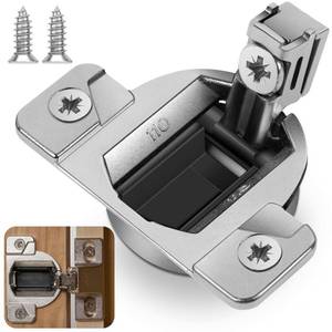 lot 12010 image: 16 PCS Replacement for 30.310-11.02 Blum Cabinet Hinges, Self Quick Closing 110 & 120 Degree Screw On, 33.3600 Compact 31 & 33 Hinge (Mounting Plate Not Included) Include Wood Screws