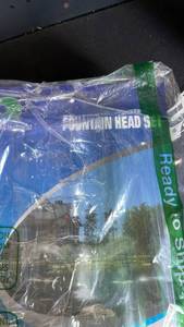 lot 12089 image: Fountain Head Sprinkler System with Installation Kit