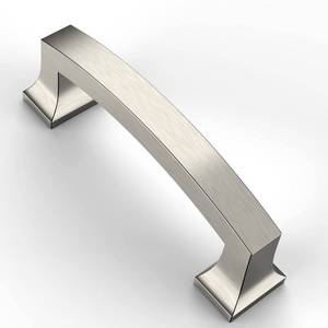 lot 12131 image: Asidrama 10 Pack 3 Inch(76mm) Hole Centers Kitchen Cabinet Handles, Brushed Satin Nickel Cabinet Pulls Kitchen Cabinet Hardware for Cupboard Drawer Pulls