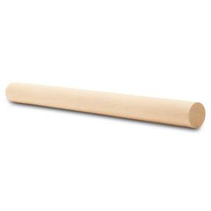 lot 14222 image: Dowel Rods Wood Sticks Wooden Dowel Rods - 1-12 x 17-34 Inch Unfinished Hardwood Sticks - for Crafts and DIYers - 2 Pieces by Woodpeckers