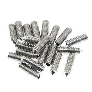 lot 14317 image: Set Screws Maxmoral 20pcs #8-32 x 12 Stainless Steel Cone Point Grub ScrewSet Screws for Door Handle, Bathroom