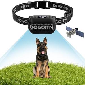 lot 14400 image: DOGOITM Wireless Dog Fence, GPS Wireless Dog Fence with 3 Warning Modes, Pet Containment System with AI Smart Signal, IPX7 Waterproof Electric Dog Fence for Outdoor.