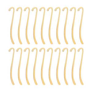 lot 14404 image: 20pcs Metal Bookmarks Beading Vintage Bookmark, Retro Bookmarks with Hook for Adults, Kids, Teacher Student Reading and Enthusiasts Gifts