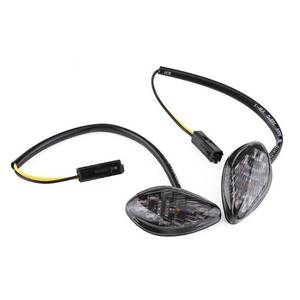 lot 14434 image: Keenso 2 Pcs Motorcycle Turn Light, Eye Shape Flush Turn Signals for Grom 2014-2016