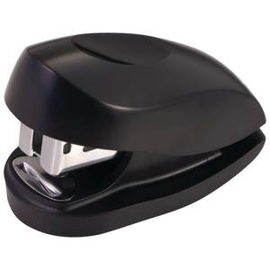 lot 14439 image: Swingline Tot Mini Stapler, 12 Sheet Capacity, Jam Free, includes 1000 Staples and Built-In Staple Remover, Black (79171)