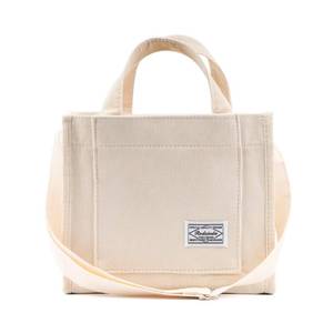 lot 20135 image: REDSINDA Aesthetic Corduroy Tote Bag - Small Vintage Womens Crossbody Square Handbag - Everyday Mini Travel Shoulder Bag (Beige)