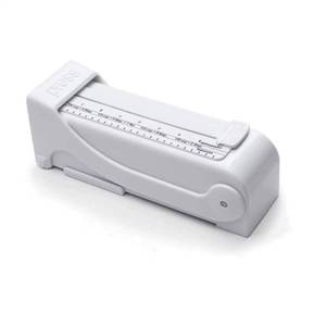 lot 20153 image: wanebeibay Butter Cutter Slicer and Dispenser, Measuring Dispenser and Keeper, One-Click Operation for Bread Cakes Cookies Breakfast, Food-Grade Plastic with Stainless Steel Blade, White