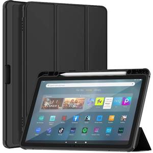 lot 20182 image: DJ&RPPQ Suitable for Sony Tabler Dual Angle Not fit 11in Sony Nokia Lightweight Trifold Stand Black