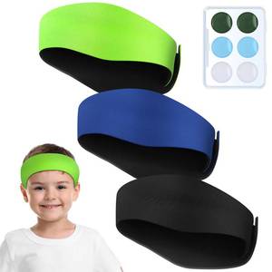 lot 20186 image: Zhanmai Soft Swimming Headband Silicone Earplugs Set, Including 3 Pcs Secure Swimmers Ear Band 3 Pairs Swimming Earplugs Swim Headbands for Adults Moldable Ear Plugs for Swimming(Elegant Color)