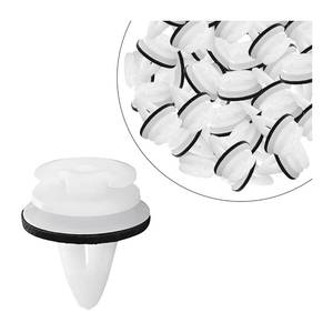 lot 20199 image: Bittwee 50PCS Car Door Trim Panel Retainer Clips, Automotive OEM 51411973500 Bumper Fastener Rivet Clips with Seal Ring, Compatible with M3, M, X5, X5 M, X6, X6 M, Z3, Z3 M, Z8 and More