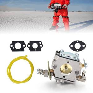lot 20234 image: munirater Carburetor Replacement for TC200 TC300 TM049XA Engine with 3 Gaskets Ice Auger 2 Cycle 640347 640347A (Open Box, May Be Missing Pieces)