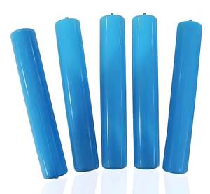 lot 20243 image: Reusable Ice Cube Sticks for Water Bottles �� Pack of 5 Freezable Cooling Rods �� Slim 4.75 x 0.75 Design �� No Dilution, Reusable Drink Chillers for Bottles, Lunch Bags & Travel
