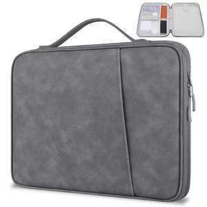 lot 20257 image: Feacan Laptop Case 13 inch, 13 inch Laptop Sleeve Compatible with 13-inch New MacBook Air M5A3449 (2026) M4A3240, M3A3113, M2A2681, M1A2337, 13-inch MacBook Neo 2026 A18 Pro Computer Sleeve, Gray