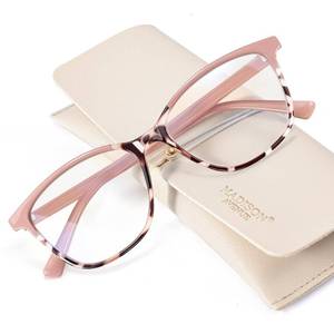 lot 20294 image: Madison Avenue TR90 Blue Light Blocking Glasses Anti Eyestrain UV Glare Blue Light Glasses for Women TV Phone Computer Gaming Eyeglasses (Pink Tortoiseshell)