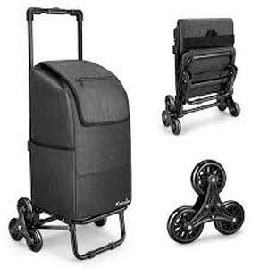 lot 11445 image: KEDSUM 2 in 1 Stair Climbing Shopping Cart