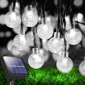 lot 14302 image: Decorative Light Set Solar Powered