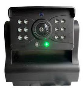 lot 20193 image: Black Security Camera with Night Vision IR LEDs Magnetic Backing