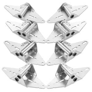 lot 1226 image: AKOLAFE 8PCS Garage Door Hinges #1#2#3#4 Heavy Duty 14 Gauge Garage Door Parts Replacement Commercial Garage Door Accessories Galvanized Garage Door Hardware Kit for Garage Door Parts and Hardware