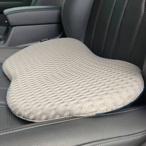 lot 1235 image: XINJUN Memory Foam Car Seat Fill Cushion, Driver Seat Cushion for Tailbone Pain Relief, Car Lumbar Support for Driving Seat, Car Booster Seat for Short Drivers��Car Seat Pad (Light Gray)