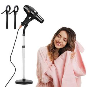 lot 1255 image: Erytlly 2 Head Hair Dryer Stand Hands-Free Adjustable 360-Degree Rotating Blow Dryer Stand Hands Hold 0.5kg Hair Dryer Suit for Bathroom, Vanity, Makeup Room New Model