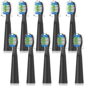 lot 2227 image: Compatible with Bitvae D2 Electric Toothbrush Replacement Heads, for Bitvae D2 Electric Toothbrush,10 Pack (Black)