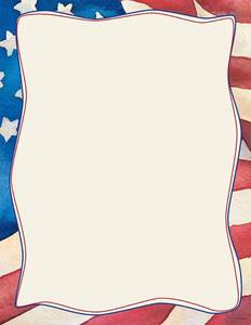 lot 2258 image: Great Papers Patriotic Letterhead, 80 Count, 8.5x11 (2014235)