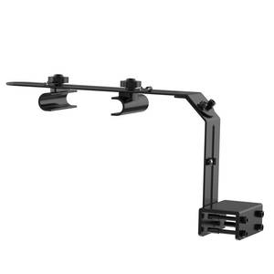 lot 2296 image: hygger Aquarium Light Riser Fits 957 978 999 918, Universal Fish Tank Light Holder Adjustable Led Aquarium Light Mounting Bracket, Sturdy Aluminum Ultra Wide Base1.7