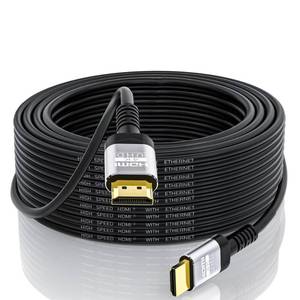 lot 2305 image: Soonsoonic 4K HDMI Cable 50Ft  High Speed HDMI 2.0 Cable 4K60Hz 2K 1080P 3D ARC Ethernet  for UHD TV Monitor Laptop Xbox PS4PS5 (15m)