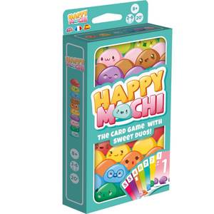 lot 2376 image: Asmodee Happy Mochi Card Game (Eco-Blister) - Fast-Paced Strategy Game for Kids & Families with Colorful Effects & Cute Mochi Characters, Ages 8, 2-6 Players, 20 Minute Playtime