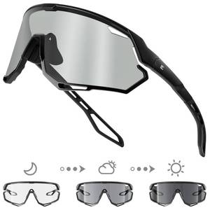 lot 2401 image: BIRCEN Photochromic Cycling Glasses Mountain Bike Sports Sunglasses for Men Women Running Riding MTB Baseball