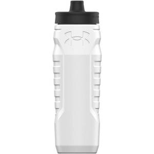 lot 2403 image: Under Armour Squeeze Water Bottles, 32 oz Water Bottles, Sideline Sports Water Bottle with Quick-Shot Lid, Quick & Easy Hydration, Gym Water Bottles, Squeeze Bottle, 1 32oz Bottle
