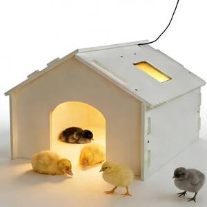 lot 3665 image: GOOD MOTHER Upgraded Chick Brooder with Viewing Window,Baby Chicken Cage Heat Lamp Brooder for 10-20 Chicks,Ducks,Quail&Birds��Energy-Efficient 35W Heater,Easy-to-Clean Design