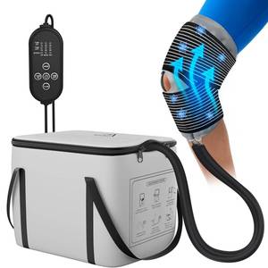 lot 3677 image: Ice Machine for Knee After Surgery, Cold Therapy Machine with Programmable Timing, Quiet Pump, Portable Knee Replacement Surgery Recovery System for Pain Relief, Easy to Use