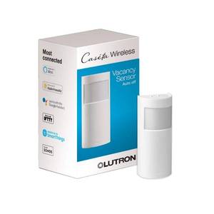 lot 4326 image: Lutron Caseta Smart Lighting Vacancy Motion Sensor, Manually Turns On, Automatically Turns Off, For Dimmers, Switches, and Fans No Wires Required, PD-VSENS-WH, White