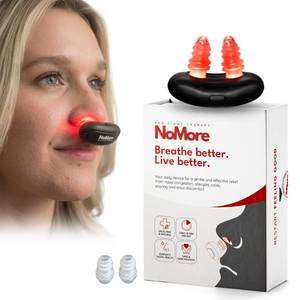 lot 4350 image: Original NoMore Red Light Therapy for Nose �� LED Nasal Device for Dry Nose & Sinus Comfort, No More Colds, USB-Rechargeable Light Therapy