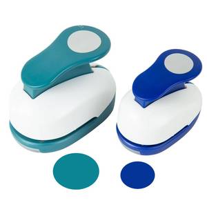 lot 4353 image: QIQQIKIN 2PCS Circle Cutter (1.5 inch1 inch), Whole Hole Punch Shapes,Large Circular,Craft Punches for Paper Crafts Round Paper ��Journaling Handmade Cards,Gift Tags, Invitations,Scrapbook Supplies