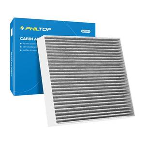 lot 4375 image: PHILTOP HEPA Cabin Air Filter wActivated Carbon, Compatible with CF10381 Hyundai Sonata 2006-2010, Santa Fe 2007-2009, Azera 2006-2008, Kia Carnival 2022-2026, Optima 2006-2010
