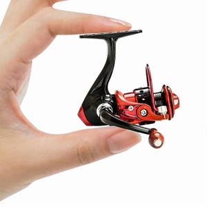 lot 4395 image: Gigicloud Full Metal Fishing Reel Small Metal Spinning Wheel Mini Compact 150 Pocket Spinning Reel for Carp Fishing Lure No Gap Configuration