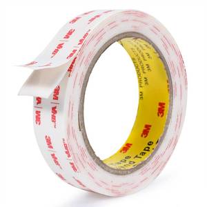 lot 4426 image: 3M Double Sided Tape 1in X 9.85ft��Heavy Duty Removable Mounting Tape, Picture Hanging Adhesive Strips