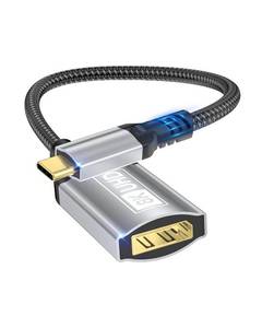 lot 4450 image: Nersligek USB C to DisplayPort Adapter, 8K Type-C Male to DisplayPort 1.4 Female, 8K60Hz, 4K144Hz, 4K120Hz Dynamic HDR Thunderbolt 43 to Display Port for iPhone 1615Series, MacBookPro, Galaxy S24